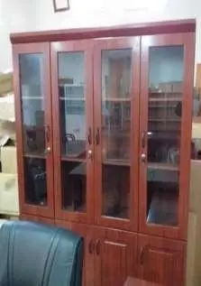 Elem Bib 04 Portes [200HX40PX160L]  MDF, Acajou, TC6073-4L