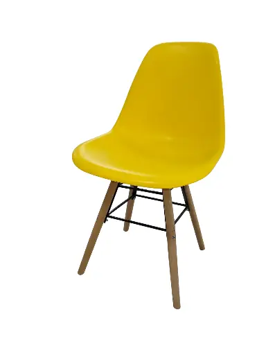 [SC-CH-207] Chaise  Star Jaune SC-CH-207
