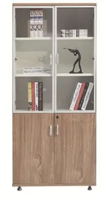 [18F203] Armoire 2 portes, 18F203, oak+white [800*400*1800] 