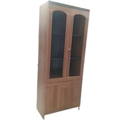 [CSTP-B2] Elément Biblioth 02 Portes [200HX40PX80L] CSTP-B2 MDF, Acajou