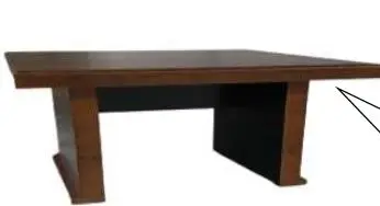 [TSPC12] Table Basse GM [120X60] MDF, TSPC12