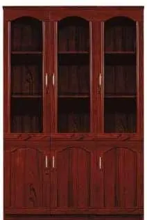 [TC6073-3L] Elem Bib 03 Portes [200HX40PX120L]  MDF, Acajou, TC6073-3L